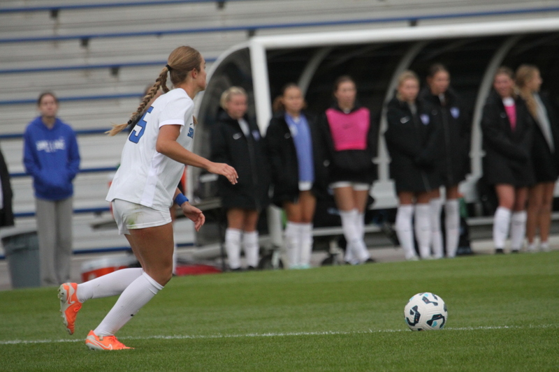 A10 Womens Soccer Championship 2025 A -LXVIII.jpg :: Saint Louis University Womens Soccer vs Loyola University Chicago - A10 Championship, 50th Anniversary, The Billikens won 6-0 in regulation time. SLU Advanced to the Quarterfinals to face Rhode Island in the Semifinals. November 1st 2025. NCAA Womens soccer at Robert R. Hermann Stadium in St. Louis, Missouri, USA. 