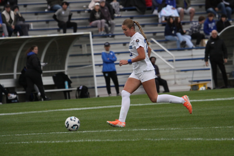 A10 Womens Soccer Championship 2025 A -LXXVII.jpg :: Saint Louis University Womens Soccer vs Loyola University Chicago - A10 Championship, 50th Anniversary, The Billikens won 6-0 in regulation time. SLU Advanced to the Quarterfinals to face Rhode Island in the Semifinals. November 1st 2025. NCAA Womens soccer at Robert R. Hermann Stadium in St. Louis, Missouri, USA. 