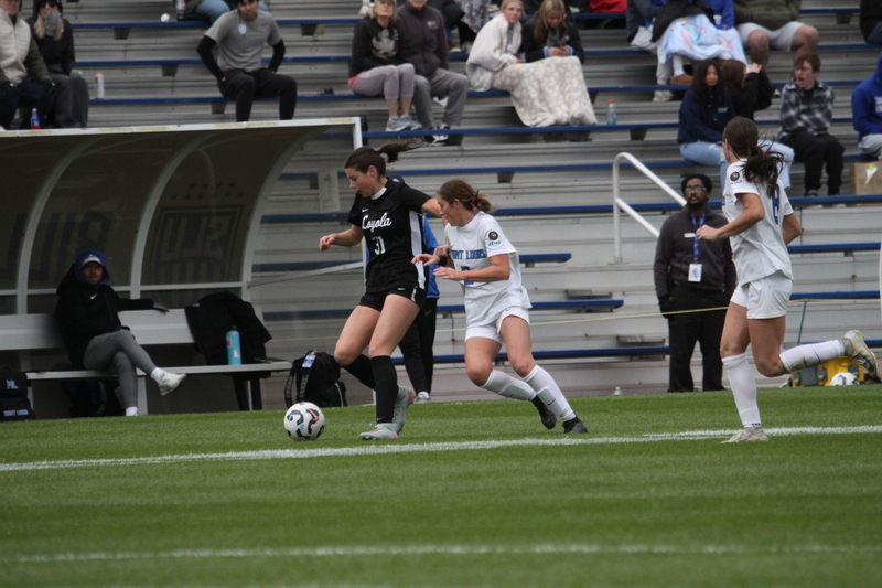 A10 Womens Soccer Championship 2025 A -LXXXVII.jpg :: Saint Louis University Womens Soccer vs Loyola University Chicago - A10 Championship, 50th Anniversary, The Billikens won 6-0 in regulation time. SLU Advanced to the Quarterfinals to face Rhode Island in the Semifinals. November 1st 2025. NCAA Womens soccer at Robert R. Hermann Stadium in St. Louis, Missouri, USA. 