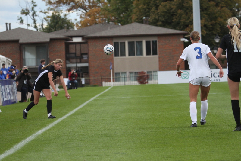 A10 Womens Soccer Championship 2025 A -XXXI.jpg :: Saint Louis University vs Loyola University Chicago at the A10 Womens Soccer Championship 2025. November 1st 2025 this is the A10 Championship Womens Quarterfinals. The Billikens won 6 to 0 in regulation play. NCAA Womens soccer at Robert R. Hermann Stadium in St. Louis, Missouri, USA.  