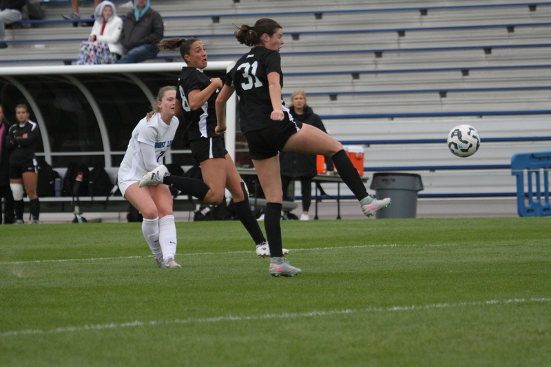 A10 Womens Soccer Championship 2025 B -IX.jpg :: Saint Louis University (SLU) Billikens vs University of Loyola Chicago Women's Soccer 2025 in the Quarterfinals of the A10 Conference Championship 2025. The Quarterfinals were held at Robert R. Hermann Stadium in St. Louis, Missouri, USA. SLU won 6-0 and advances to the Semifinals to face University of Rhode Island. NCAA Women's Soccer A10 Conference Championship 2025.