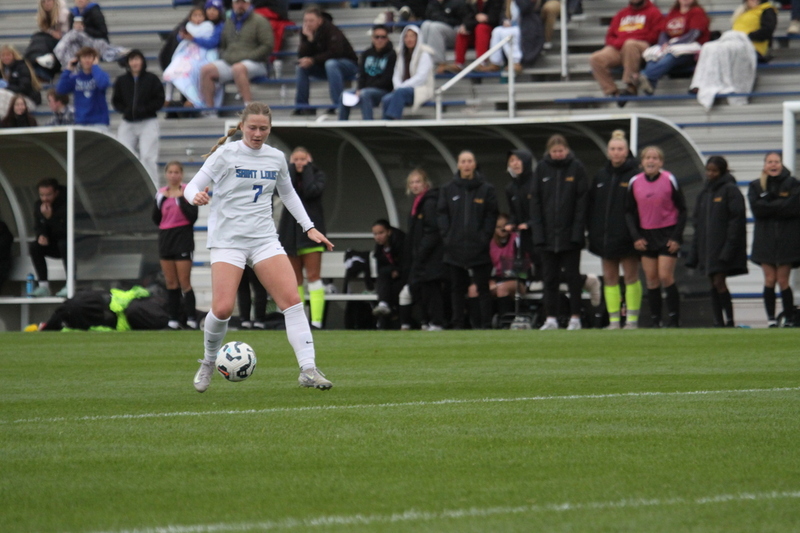 A10 Womens Soccer Championship 2025 B -V.jpg :: Saint Louis University Womens Soccer vs Loyola University Chicago - A10 Championship, 50th Anniversary, The Billikens won 6-0 in regulation time. SLU Advanced to the Quarterfinals to face Rhode Island in the Semifinals. November 1st 2025. NCAA Womens soccer at Robert R. Hermann Stadium in St. Louis, Missouri, USA. 