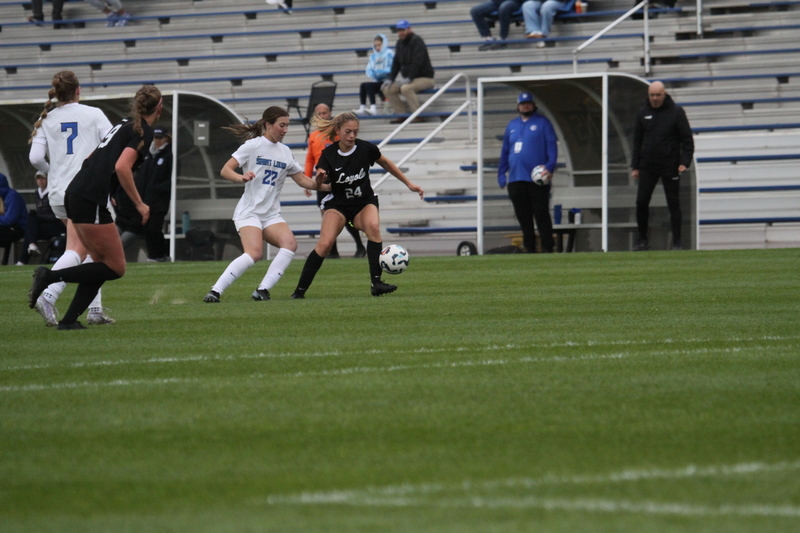 A10 Womens Soccer Championship 2025 B -X.jpg :: Saint Louis University (SLU) Billikens vs University of Loyola Chicago Women's Soccer 2025 in the Quarterfinals of the A10 Conference Championship 2025. The Quarterfinals were held at Robert R. Hermann Stadium in St. Louis, Missouri, USA. SLU won 6-0 and advances to the Semifinals to face University of Rhode Island. NCAA Women's Soccer A10 Conference Championship 2025.