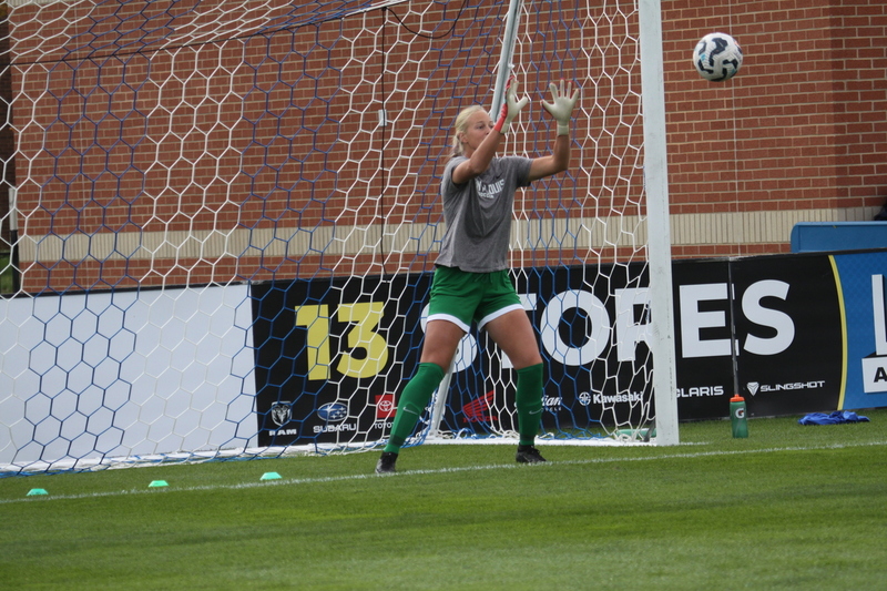 A10 Womens Soccer Championship 2025 IX.jpg :: Saint Louis University Women's Soccer vs Loyola Chicago 2025 at Robert R. Herman Stadium in St. Louis, Missouri, USA. Ramblers fall to the Billikens 6-0 in the A10 Quarterfinals of the 2025 Women's Soccer Championship. This is also the Atlantic 10 Conference 50-year Anniversary. NCAA Womens Soccer SLU advances to the A10 semifinals to face Number 4 Rhode Island.