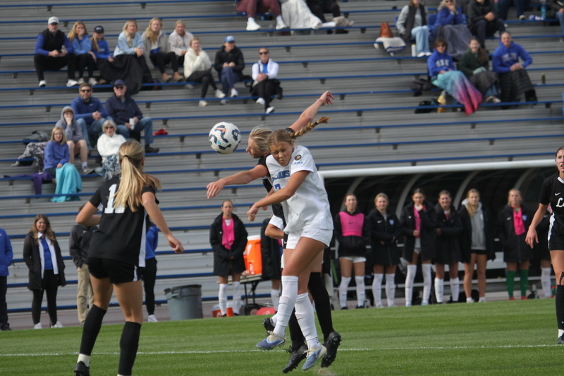 A10 Womens Soccer Championship 2025 LV.jpg :: Saint Louis University Women's Soccer vs Loyola Chicago 2025 at Robert R. Herman Stadium in St. Louis, Missouri, USA. Ramblers fall to the Billikens 6-0 in the A10 Quarterfinals of the 2025 Women's Soccer Championship. This is also the Atlantic 10 Conference 50-year Anniversary. NCAA Womens Soccer SLU advances to the A10 semifinals to face Number 4 Rhode Island.