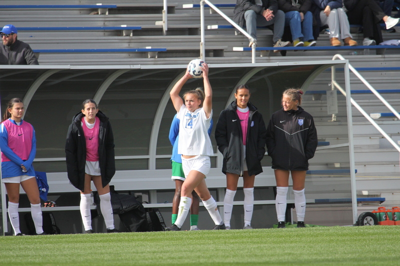 A10 Womens Soccer Championship 2025 LXXII.jpg :: Saint Louis University Women's Soccer vs Loyola Chicago 2025 at Robert R. Herman Stadium in St. Louis, Missouri, USA. Ramblers fall to the Billikens 6-0 in the A10 Quarterfinals of the 2025 Women's Soccer Championship. This is also the Atlantic 10 Conference 50-year Anniversary. NCAA Womens Soccer SLU advances to the A10 semifinals to face Number 4 Rhode Island.