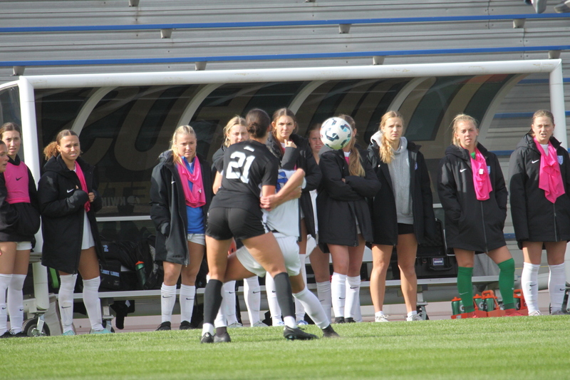 A10 Womens Soccer Championship 2025 LXXIV.jpg :: Saint Louis University Women's Soccer vs Loyola Chicago 2025 at Robert R. Herman Stadium in St. Louis, Missouri, USA. Ramblers fall to the Billikens 6-0 in the A10 Quarterfinals of the 2025 Women's Soccer Championship. This is also the Atlantic 10 Conference 50-year Anniversary. NCAA Womens Soccer SLU advances to the A10 semifinals to face Number 4 Rhode Island.