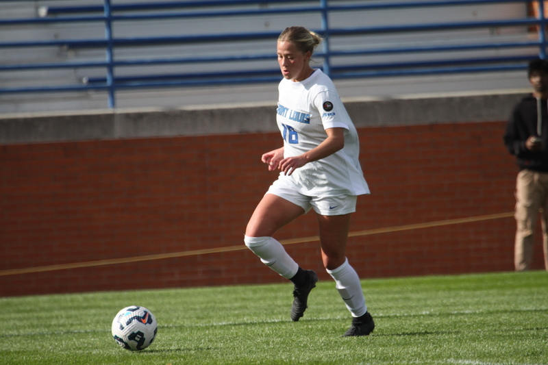 A10 Womens Soccer Championship 2025 LXXIX.jpg :: Saint Louis University Women's Soccer vs Loyola Chicago 2025 at Robert R. Herman Stadium in St. Louis, Missouri, USA. Ramblers fall to the Billikens 6-0 in the A10 Quarterfinals of the 2025 Women's Soccer Championship. This is also the Atlantic 10 Conference 50-year Anniversary. NCAA Womens Soccer SLU advances to the A10 semifinals to face Number 4 Rhode Island.