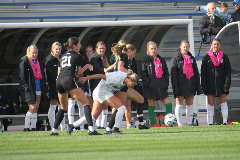 A10 Womens Soccer Championship 2025 LXXVI.jpg :: Saint Louis University Women's Soccer vs Loyola Chicago 2025 at Robert R. Herman Stadium in St. Louis, Missouri, USA. Ramblers fall to the Billikens 6-0 in the A10 Quarterfinals of the 2025 Women's Soccer Championship. This is also the Atlantic 10 Conference 50-year Anniversary. NCAA Womens Soccer SLU advances to the A10 semifinals to face Number 4 Rhode Island.