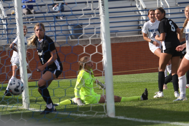A10 Womens Soccer Championship 2025 LXXXII.jpg :: Saint Louis University Women's Soccer vs Loyola Chicago 2025 at Robert R. Herman Stadium in St. Louis, Missouri, USA. Ramblers fall to the Billikens 6-0 in the A10 Quarterfinals of the 2025 Women's Soccer Championship. This is also the Atlantic 10 Conference 50-year Anniversary. NCAA Womens Soccer SLU advances to the A10 semifinals to face Number 4 Rhode Island.