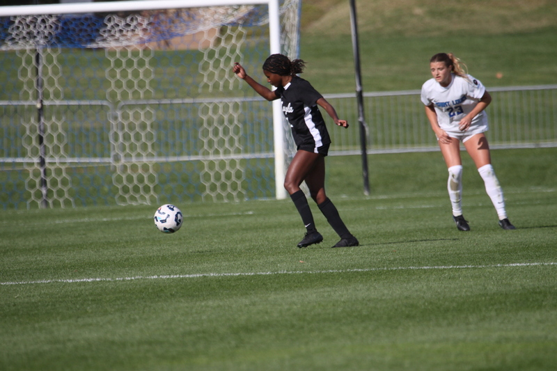 A10 Womens Soccer Championship 2025 LXXXXIX.jpg :: Saint Louis University Women's Soccer vs Loyola Chicago during the A10 Women's Soccer Championship 2025. This is the Quarterfinals held in St. Louis, Missouri, USA held at Robert R. Hermann Stadium. SLU advances to the semifinals after the 6-0 win. November 1st 2025. NCAA Womens Soccer, Atlantic 10 Conference Division I