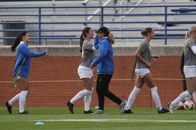 A10 Womens Soccer Championship 2025 VII.jpg :: Saint Louis University Women's Soccer vs Loyola Chicago 2025 at Robert R. Herman Stadium in St. Louis, Missouri, USA. Ramblers fall to the Billikens 6-0 in the A10 Quarterfinals of the 2025 Women's Soccer Championship. This is also the Atlantic 10 Conference 50-year Anniversary. NCAA Womens Soccer SLU advances to the A10 semifinals to face Number 4 Rhode Island.