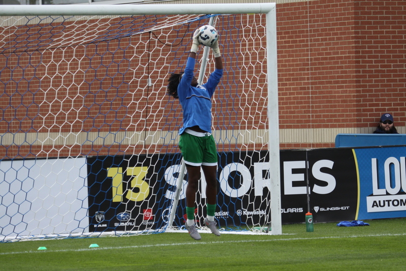 A10 Womens Soccer Championship 2025 XII.jpg :: Saint Louis University Women's Soccer vs Loyola Chicago 2025 at Robert R. Herman Stadium in St. Louis, Missouri, USA. Ramblers fall to the Billikens 6-0 in the A10 Quarterfinals of the 2025 Women's Soccer Championship. This is also the Atlantic 10 Conference 50-year Anniversary. NCAA Womens Soccer SLU advances to the A10 semifinals to face Number 4 Rhode Island.