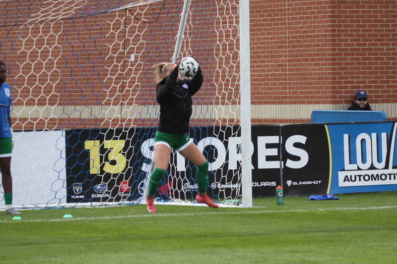 A10 Womens Soccer Championship 2025 XIV.jpg :: Saint Louis University Women's Soccer vs Loyola Chicago 2025 at Robert R. Herman Stadium in St. Louis, Missouri, USA. Ramblers fall to the Billikens 6-0 in the A10 Quarterfinals of the 2025 Women's Soccer Championship. This is also the Atlantic 10 Conference 50-year Anniversary. NCAA Womens Soccer SLU advances to the A10 semifinals to face Number 4 Rhode Island.