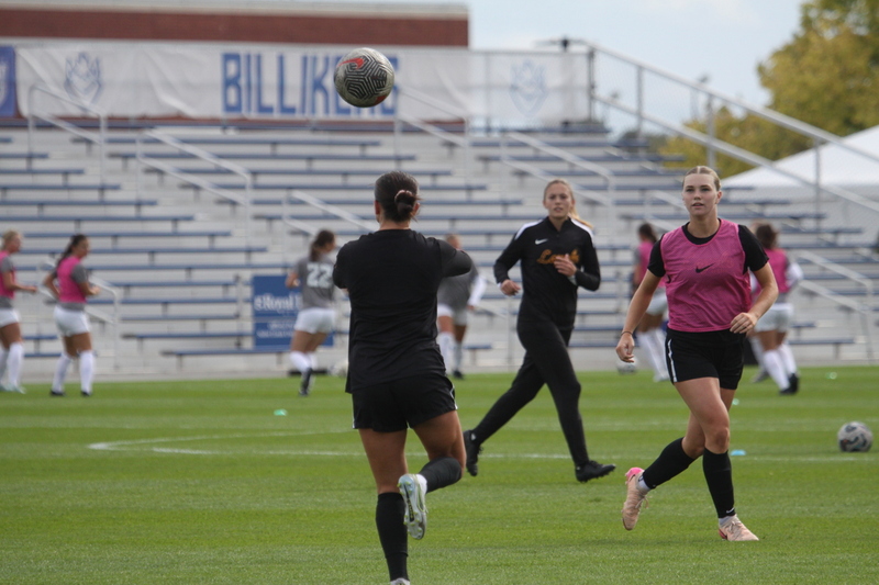 A10 Womens Soccer Championship 2025 XIX.jpg :: Saint Louis University Women's Soccer vs Loyola Chicago 2025 at Robert R. Herman Stadium in St. Louis, Missouri, USA. Ramblers fall to the Billikens 6-0 in the A10 Quarterfinals of the 2025 Women's Soccer Championship. This is also the Atlantic 10 Conference 50-year Anniversary. NCAA Womens Soccer SLU advances to the A10 semifinals to face Number 4 Rhode Island.
