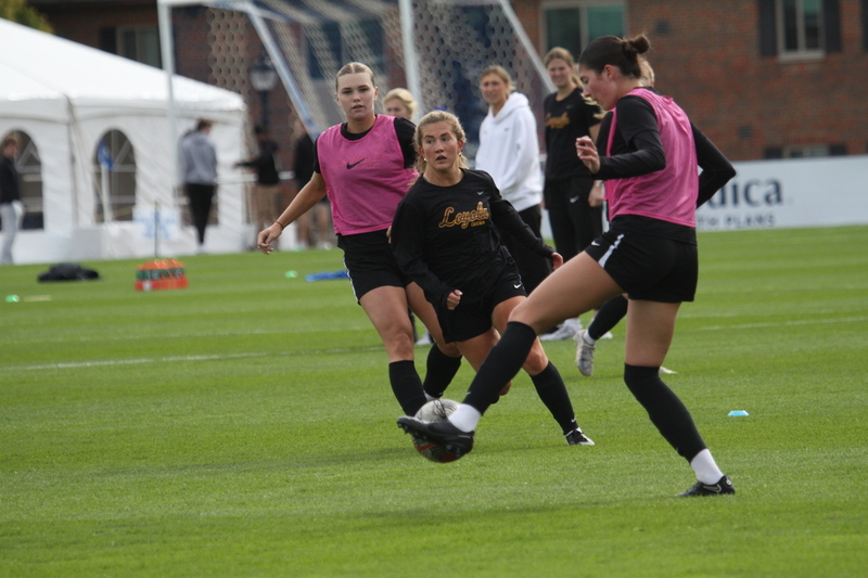 A10 Womens Soccer Championship 2025 XX.jpg :: Saint Louis University Women's Soccer vs Loyola Chicago 2025 at Robert R. Herman Stadium in St. Louis, Missouri, USA. Ramblers fall to the Billikens 6-0 in the A10 Quarterfinals of the 2025 Women's Soccer Championship. This is also the Atlantic 10 Conference 50-year Anniversary. NCAA Womens Soccer SLU advances to the A10 semifinals to face Number 4 Rhode Island.