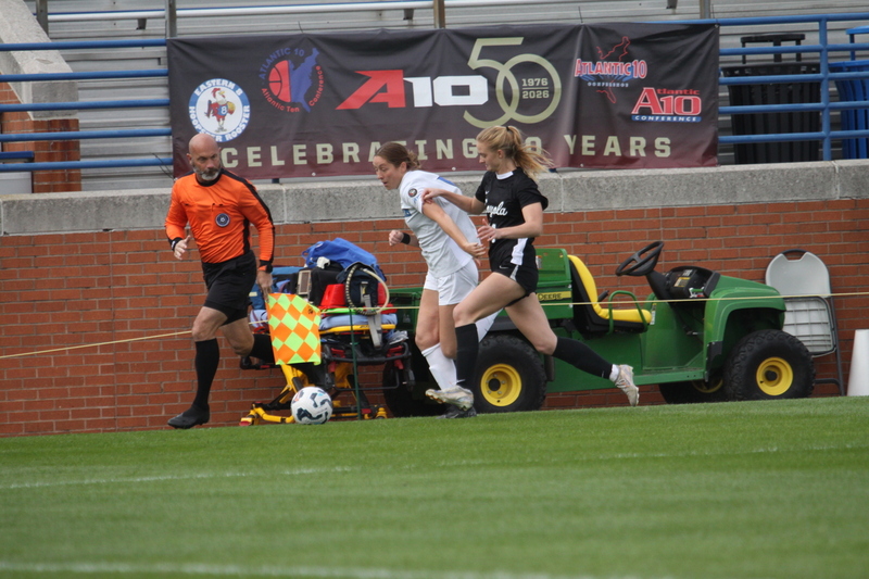 A10 Womens Soccer Championship 2025 XXXVIII.jpg :: Saint Louis University Women's Soccer vs Loyola Chicago 2025 at Robert R. Herman Stadium in St. Louis, Missouri, USA. Ramblers fall to the Billikens 6-0 in the A10 Quarterfinals of the 2025 Women's Soccer Championship. This is also the Atlantic 10 Conference 50-year Anniversary. NCAA Womens Soccer SLU advances to the A10 semifinals to face Number 4 Rhode Island.