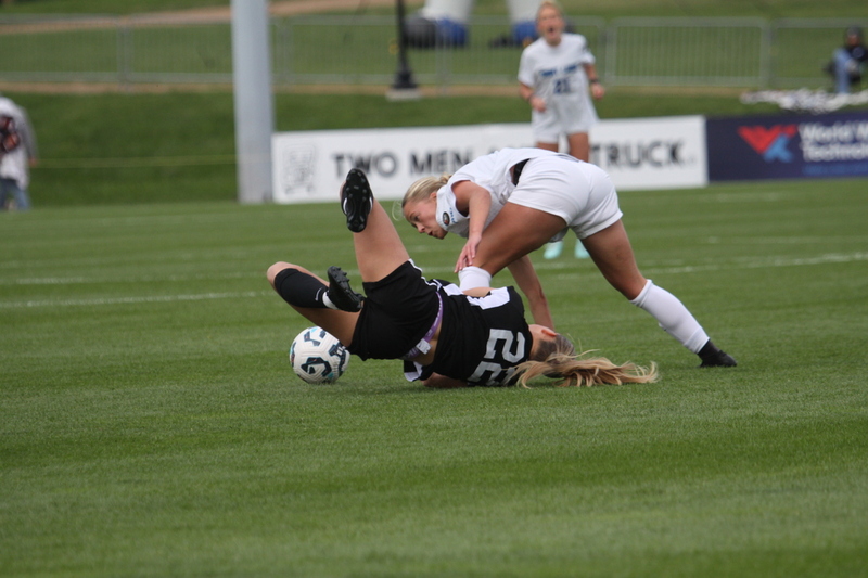 A10 Womens Soccer Championship 2025 XXXXI.jpg :: Saint Louis University Women's Soccer vs Loyola Chicago 2025 at Robert R. Herman Stadium in St. Louis, Missouri, USA. Ramblers fall to the Billikens 6-0 in the A10 Quarterfinals of the 2025 Women's Soccer Championship. This is also the Atlantic 10 Conference 50-year Anniversary. NCAA Womens Soccer SLU advances to the A10 semifinals to face Number 4 Rhode Island.