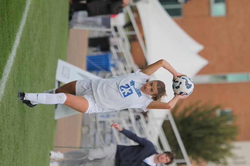 A10 Womens Soccer Championship 2025 XXXXV.jpg :: Saint Louis University Women's Soccer vs Loyola Chicago 2025 at Robert R. Herman Stadium in St. Louis, Missouri, USA. Ramblers fall to the Billikens 6-0 in the A10 Quarterfinals of the 2025 Women's Soccer Championship. This is also the Atlantic 10 Conference 50-year Anniversary. NCAA Womens Soccer SLU advances to the A10 semifinals to face Number 4 Rhode Island.