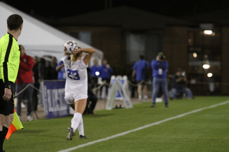 A10 Womens Soccer Semifinals 2025 II.jpg :: Saint Louis University (SLU) Womens Soccer vs University of Rhode Island for the A10 Conference Semifinals at Robert R. Hermann Stadium in St. Louis, Missouri, USA. Rhode Island won 4-2. NCAA Womens Soccer, Division I Soccer, A10 Conference