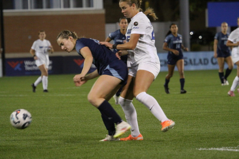 A10 Womens Soccer Semifinals 2025 VIII.jpg :: Saint Louis University (SLU) Womens Soccer vs University of Rhode Island for the A10 Conference Semifinals at Robert R. Hermann Stadium in St. Louis, Missouri, USA. Rhode Island won 4-2. NCAA Womens Soccer, Division I Soccer, A10 Conference