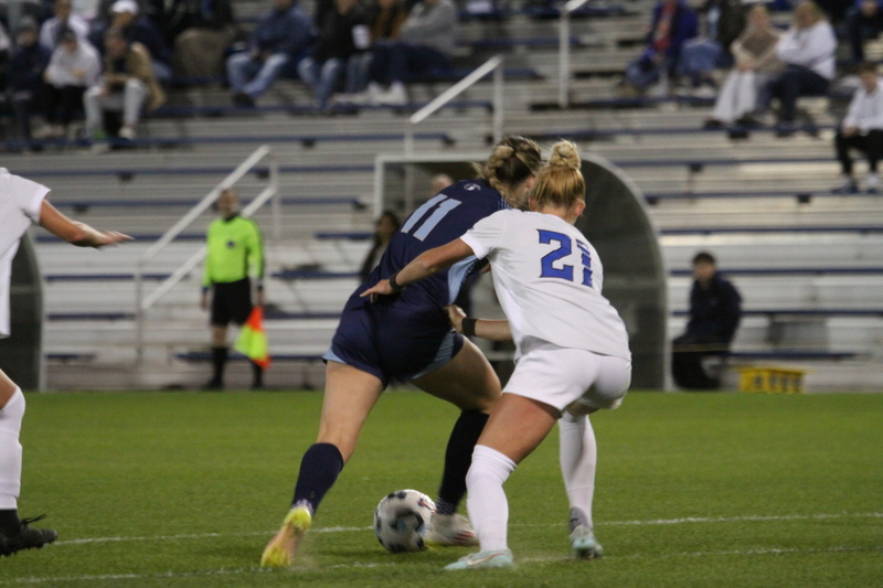 A10 Womens Soccer Semifinals 2025 XVIII.jpg :: Saint Louis University (SLU) Womens Soccer vs University of Rhode Island for the A10 Conference Semifinals at Robert R. Hermann Stadium in St. Louis, Missouri, USA. Rhode Island won 4-2. NCAA Womens Soccer, Division I Soccer, A10 Conference