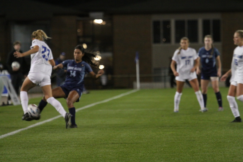 A10 Womens Soccer Semifinals 2025 XXI.jpg :: Saint Louis University (SLU) Womens Soccer vs University of Rhode Island for the A10 Conference Semifinals at Robert R. Hermann Stadium in St. Louis, Missouri, USA. Rhode Island won 4-2. NCAA Womens Soccer, Division I Soccer, A10 Conference
