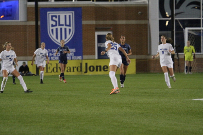 A10 Womens Soccer Semifinals 2025 XXII.jpg :: Saint Louis University (SLU) Womens Soccer vs University of Rhode Island for the A10 Conference Semifinals at Robert R. Hermann Stadium in St. Louis, Missouri, USA. Rhode Island won 4-2. NCAA Womens Soccer, Division I Soccer, A10 Conference