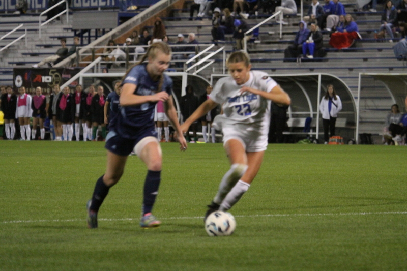 A10 Womens Soccer Semifinals 2025 XXV.jpg :: Saint Louis University (SLU) Womens Soccer vs University of Rhode Island for the A10 Conference Semifinals at Robert R. Hermann Stadium in St. Louis, Missouri, USA. Rhode Island won 4-2. NCAA Womens Soccer, Division I Soccer, A10 Conference