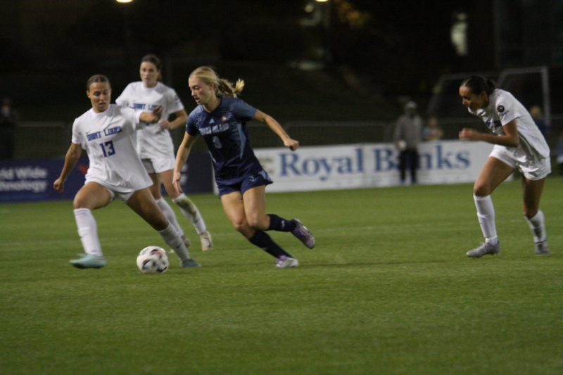 A10 Womens Soccer Semifinals 2025 XXX.jpg :: Saint Louis University (SLU) Womens Soccer vs University of Rhode Island for the A10 Conference Semifinals at Robert R. Hermann Stadium in St. Louis, Missouri, USA. Rhode Island won 4-2. NCAA Womens Soccer, Division I Soccer, A10 Conference