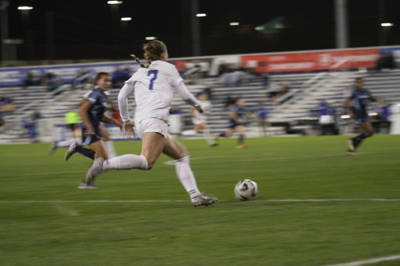 A10 Womens Soccer Semifinals 2025 XXXIII.jpg :: Saint Louis University (SLU) Womens Soccer vs University of Rhode Island for the A10 Conference Semifinals at Robert R. Hermann Stadium in St. Louis, Missouri, USA. Rhode Island won 4-2. NCAA Womens Soccer, Division I Soccer, A10 Conference