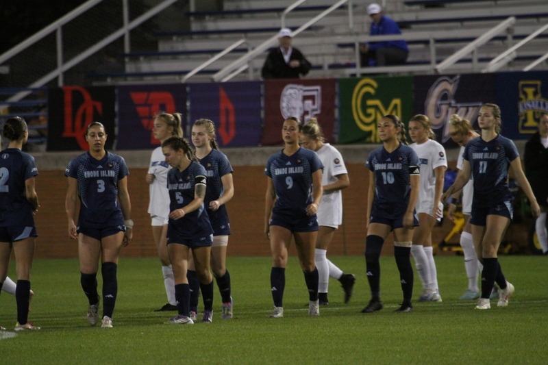 A10 Womens Soccer Semifinals 2025.jpg :: Saint Louis University (SLU) Womens Soccer vs University of Rhode Island for the A10 Conference Semifinals at Robert R. Hermann Stadium in St. Louis, Missouri, USA. Rhode Island won 4-2. NCAA Womens Soccer, Division I Soccer, A10 Conference