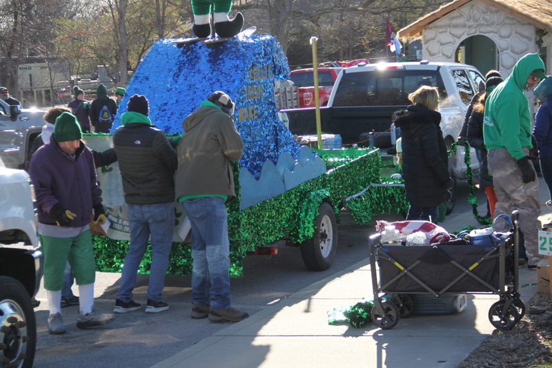 Dogtown St Patricks Day Parade 2026 V.jpg :: Dogtown St. Patrick's Day Parade 2026 in St. Louis-Dogtown, Missouri, USA. The Parade preparations begin at 830 am for some parade participants. Forest Park grounds lead to the parade route through the streets of Dogtown, Missouri, USA. 03-17-2026 11 am start of the annual parade. 
