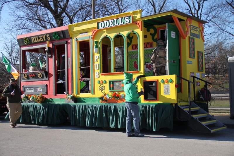 Dogtown St Patricks Day Parade 2026 XI.jpg :: Dogtown St. Patrick's Day Parade 2026 in St. Louis-Dogtown, Missouri, USA. The Parade preparations begin at 830 am for some parade participants. Forest Park grounds lead to the parade route through the streets of Dogtown, Missouri, USA. 03-17-2026 11 am start of the annual parade. 