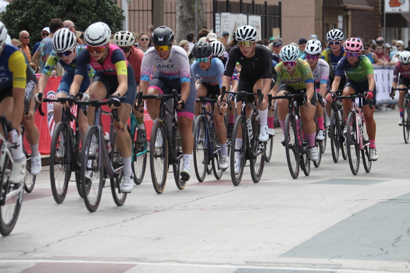 Giro della Montagna 2025 A -L.jpg ::  Giro della Montagna 2025/Gateway Cup 2025 - Women's 3/4/5 & Women's 40+, 40 Minutes, field of 75, August,31st,2025The Giro della Montagna presented by Volpi Foods -the third stop of the Bommarito Audi West County Gateway Cup and the final event on the American Criterium Cup. The course is called -The Hill- for a reason Long and rectangular the uphill race from turn 2 to turn 3 decides the race. Turn 4 leads to the Mach 5 downhill sprint, making lap positioning critical. -Gateway Cup website- Presented by Volpi Foods - USA Cycling License - USA Cycling offers various license for cyclists, including annual and one-day options, to participate in sanctioned events across the country. -USA Cycling- This license allows unlimited access to over 3,000 USA Cycling-sanctioned events throughout the year, provides insurance coverage during events, and supports athlete development programs. It is  