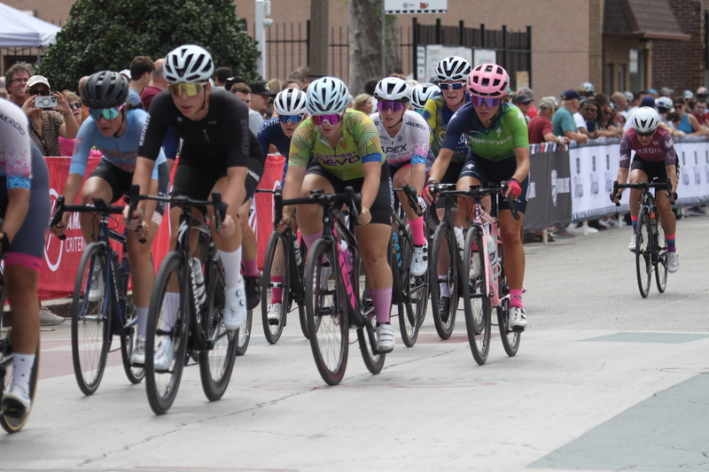 Giro della Montagna 2025 A -LI.jpg ::  Giro della Montagna 2025/Gateway Cup 2025 - Women's 3/4/5 & Women's 40+, 40 Minutes, field of 75, August,31st,2025The Giro della Montagna presented by Volpi Foods -the third stop of the Bommarito Audi West County Gateway Cup and the final event on the American Criterium Cup. The course is called -The Hill- for a reason Long and rectangular the uphill race from turn 2 to turn 3 decides the race. Turn 4 leads to the Mach 5 downhill sprint, making lap positioning critical. -Gateway Cup website- Presented by Volpi Foods - USA Cycling License - USA Cycling offers various license for cyclists, including annual and one-day options, to participate in sanctioned events across the country. -USA Cycling- This license allows unlimited access to over 3,000 USA Cycling-sanctioned events throughout the year, provides insurance coverage during events, and supports athlete development programs. It is  