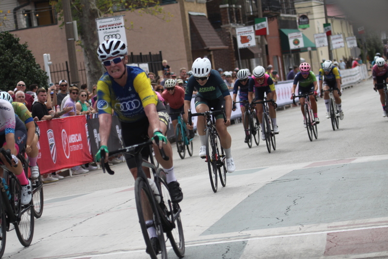 Giro della Montagna 2025 A -LXXIV.jpg ::  Giro della Montagna 2025/Gateway Cup 2025 - Women's 3/4/5 & Women's 40+, 40 Minutes, field of 75, August,31st,2025The Giro della Montagna presented by Volpi Foods -the third stop of the Bommarito Audi West County Gateway Cup and the final event on the American Criterium Cup. The course is called -The Hill- for a reason Long and rectangular the uphill race from turn 2 to turn 3 decides the race. Turn 4 leads to the Mach 5 downhill sprint, making lap positioning critical. -Gateway Cup website- Presented by Volpi Foods - USA Cycling License - USA Cycling offers various license for cyclists, including annual and one-day options, to participate in sanctioned events across the country. -USA Cycling- This license allows unlimited access to over 3,000 USA Cycling-sanctioned events throughout the year, provides insurance coverage during events, and supports athlete development programs. It is  