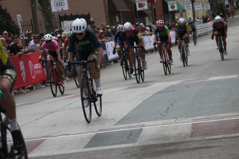Giro della Montagna 2025 A -LXXVI.jpg ::  Giro della Montagna 2025/Gateway Cup 2025 - Women's 3/4/5 & Women's 40+, 40 Minutes, field of 75, August,31st,2025The Giro della Montagna presented by Volpi Foods -the third stop of the Bommarito Audi West County Gateway Cup and the final event on the American Criterium Cup. The course is called -The Hill- for a reason Long and rectangular the uphill race from turn 2 to turn 3 decides the race. Turn 4 leads to the Mach 5 downhill sprint, making lap positioning critical. -Gateway Cup website- Presented by Volpi Foods - USA Cycling License - USA Cycling offers various license for cyclists, including annual and one-day options, to participate in sanctioned events across the country. -USA Cycling- This license allows unlimited access to over 3,000 USA Cycling-sanctioned events throughout the year, provides insurance coverage during events, and supports athlete development programs. It is  