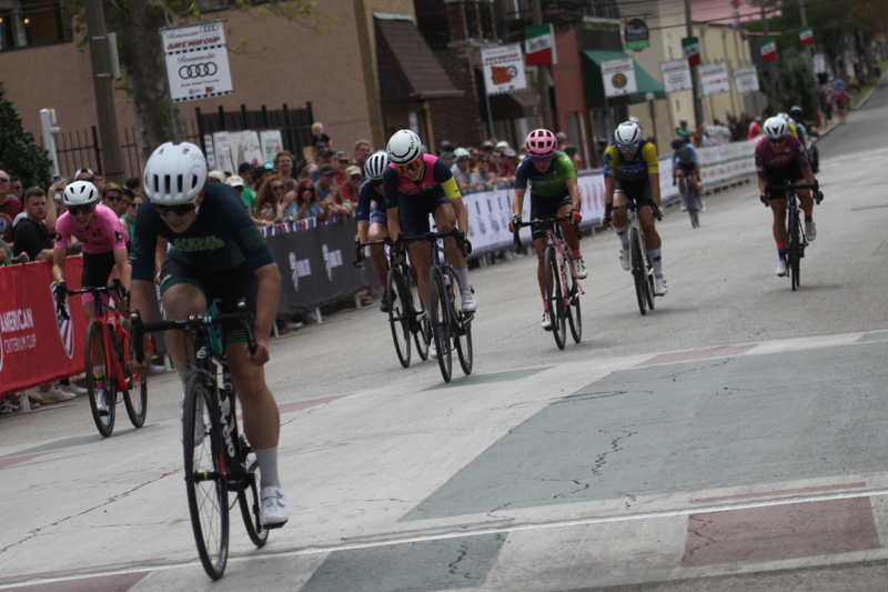 Giro della Montagna 2025 A -LXXVII.jpg ::  Giro della Montagna 2025/Gateway Cup 2025 - Women's 3/4/5 & Women's 40+, 40 Minutes, field of 75, August,31st,2025The Giro della Montagna presented by Volpi Foods -the third stop of the Bommarito Audi West County Gateway Cup and the final event on the American Criterium Cup. The course is called -The Hill- for a reason Long and rectangular the uphill race from turn 2 to turn 3 decides the race. Turn 4 leads to the Mach 5 downhill sprint, making lap positioning critical. -Gateway Cup website- Presented by Volpi Foods - USA Cycling License - USA Cycling offers various license for cyclists, including annual and one-day options, to participate in sanctioned events across the country. -USA Cycling- This license allows unlimited access to over 3,000 USA Cycling-sanctioned events throughout the year, provides insurance coverage during events, and supports athlete development programs. It is  