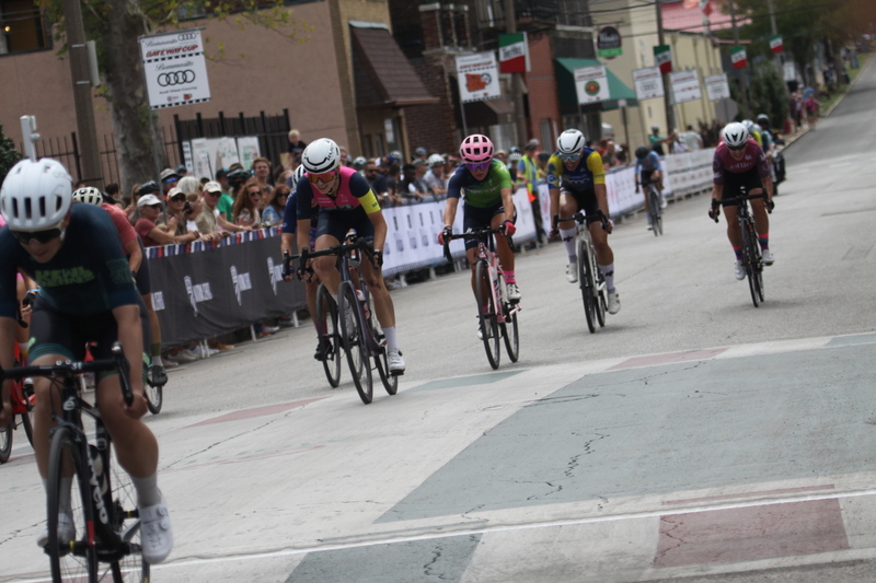 Giro della Montagna 2025 A -LXXVIII.jpg ::  Giro della Montagna 2025/Gateway Cup 2025 - Women's 3/4/5 & Women's 40+, 40 Minutes, field of 75, August,31st,2025The Giro della Montagna presented by Volpi Foods -the third stop of the Bommarito Audi West County Gateway Cup and the final event on the American Criterium Cup. The course is called -The Hill- for a reason Long and rectangular the uphill race from turn 2 to turn 3 decides the race. Turn 4 leads to the Mach 5 downhill sprint, making lap positioning critical. -Gateway Cup website- Presented by Volpi Foods - USA Cycling License - USA Cycling offers various license for cyclists, including annual and one-day options, to participate in sanctioned events across the country. -USA Cycling- This license allows unlimited access to over 3,000 USA Cycling-sanctioned events throughout the year, provides insurance coverage during events, and supports athlete development programs. It is  