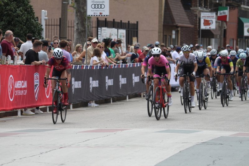 Giro della Montagna 2025 A -XXXXIV.jpg ::  Giro della Montagna 2025/Gateway Cup 2025 - Women's 3/4/5 & Women's 40+, 40 Minutes, field of 75, August,31st,2025The Giro della Montagna presented by Volpi Foods -the third stop of the Bommarito Audi West County Gateway Cup and the final event on the American Criterium Cup. The course is called -The Hill- for a reason Long and rectangular the uphill race from turn 2 to turn 3 decides the race. Turn 4 leads to the Mach 5 downhill sprint, making lap positioning critical. -Gateway Cup website- Presented by Volpi Foods - USA Cycling License - USA Cycling offers various license for cyclists, including annual and one-day options, to participate in sanctioned events across the country. -USA Cycling- This license allows unlimited access to over 3,000 USA Cycling-sanctioned events throughout the year, provides insurance coverage during events, and supports athlete development programs. It is  