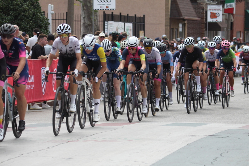 Giro della Montagna 2025 A -XXXXVIII.jpg ::  Giro della Montagna 2025/Gateway Cup 2025 - Women's 3/4/5 & Women's 40+, 40 Minutes, field of 75, August,31st,2025The Giro della Montagna presented by Volpi Foods -the third stop of the Bommarito Audi West County Gateway Cup and the final event on the American Criterium Cup. The course is called -The Hill- for a reason Long and rectangular the uphill race from turn 2 to turn 3 decides the race. Turn 4 leads to the Mach 5 downhill sprint, making lap positioning critical. -Gateway Cup website- Presented by Volpi Foods - USA Cycling License - USA Cycling offers various license for cyclists, including annual and one-day options, to participate in sanctioned events across the country. -USA Cycling- This license allows unlimited access to over 3,000 USA Cycling-sanctioned events throughout the year, provides insurance coverage during events, and supports athlete development programs. It is  