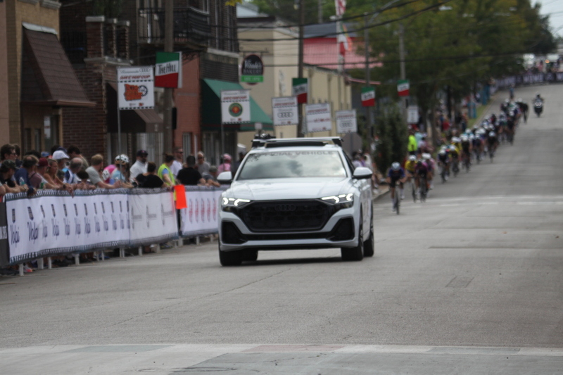 Giro della Montagna 2025 B -LXXI.jpg :: Giro della Montagna 2025/Gateway Cup 2025 - Men's CAT 3/4, 50 minutes of racing, August 31st 2025 - The Giro della Montagna presented VOLPI Foods - the third stop of the Bommarito Audi West County Gateway Cup and the final event of the American Criterium Cup. The course is called -The Hill- for a reason. Long and rectangular the uphill race from turn 2 to turn 3 decides the race. Toun 4 leads to a Mach 5 downhill sprint, making lap positioning critical. Presented by VOLPI Foods - Union Cycliste Internationale - UCI Racing License - Designed for individuals racing in UCI events on US soil or abroad. USA Cycling's International membership grants you immediate access to thousands of bike races across the world. -USA Cycling website-