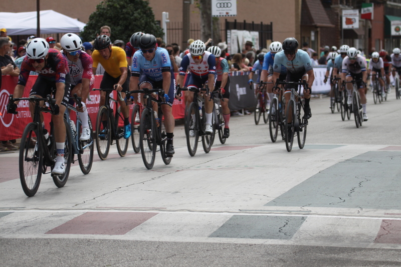 Giro della Montagna 2025 B -XXV.jpg :: Giro della Montagna 2025/Gateway Cup 2025 - August,31st,2025 - Masters 50+/60+ CAT 1-4, 40 Minutes of racing, Field of 100, 1230pm - The Giro della Montagna presented by VOLPI Foods - the third stop of the Bommarito Audi West County Gateway Cup and the final event on the American Criterium Cup. The course is called -The Hill- for a reason. Long and rectangular the uphill race from turn 2 to turn 3 decides the race. Turn 4leads to a Mach 5 downhill sprint, making lap positioning critical. -Gateway Cup Website- Presented by VOLPI Foods - Category 4 (CAT 4) After gaining some experience, riders can upgrade to CAT 4, where races are longer and more competitive. Category 3 (CAT 3) - This intermediate category features longer and more challenging races, requiring a good understanding of racing tactics. Category 2 (CAT 2) Advanced category for experienced riders, with even more competitive races. Category 1 (CAT 1) The highest level reserved for elite riders who have demonstrated exceptional skill and performance. -USA Cycling website- USA Cycling 