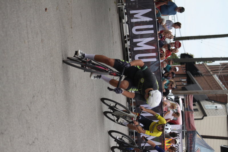 Giro della Montagna 2025 B -XXXX.jpg :: Giro della Montagna 2025/Gateway Cup 2025 - Men's CAT 3/4 - August 31st 2025 - 50 minutes of racing, The Giro della Montagna presented by VOLPI Foods - the third stop of the Bommarito Audi West County Gateway Cup and the final event on the American Criterium Cup. The course is called -The Hill- for a reason. Long and rectangular the uphill race from turn 2 to turn 3 decides the race. Turn 4 leads to a Mach 5 downhill sprint, making lap positioning critical. - Presented by Volpi Foods - A criterium, or Crit, is a bike race consisting of several laps around a closed circuit, the length of each lap or ranging from about 400 meters to 10,000 meters. USA Cycling website
