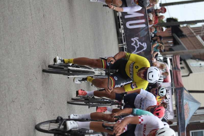 Giro della Montagna 2025 B -XXXXVII.jpg :: Giro della Montagna 2025/Gateway Cup 2025 - Men's CAT 3/4 - August 31st 2025 - 50 minutes of racing, The Giro della Montagna presented by VOLPI Foods - the third stop of the Bommarito Audi West County Gateway Cup and the final event on the American Criterium Cup. The course is called -The Hill- for a reason. Long and rectangular the uphill race from turn 2 to turn 3 decides the race. Turn 4 leads to a Mach 5 downhill sprint, making lap positioning critical. - Presented by Volpi Foods - A criterium, or Crit, is a bike race consisting of several laps around a closed circuit, the length of each lap or ranging from about 400 meters to 10,000 meters. USA Cycling website
