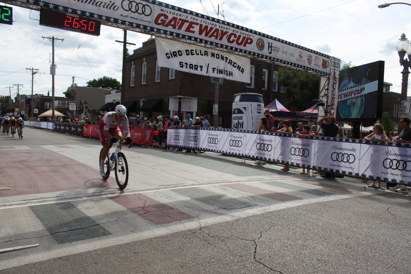 Giro della Montagna 2025 C -CIV.jpg :: Giro della Montagna 2025/Gateway Cup 2025 - August 31st 2025 - CAT 2-3, 55 Minutes of racing, a field of 150, The Giro della Montagna presented by VOLPI FOODS - the third stop of the Bommarito Audi West County Gateway Cup and the final event on the America Criterium Cup circuit. The course is called -The Hill- for a reason long and rectangular, the uphill race from turn 2 to turn 3 decides the race. Turn 4 leads to a Mach 5 uphill sprint, making lap positioning critical. - presented by VOLPI FOODS - USA Cycling offers various license for cyclists including annual and one-day options, to participate in sanctioned events across the country. -USA Cycling- This license allows unlimited access to over 3,000 USA Cycling -Sanctionedevents throughout the year, provides insurance coverage during events, and supports athlete development programs. It is valid until December 31st of the year purchased. International Race License - This license is required for cyclists wishing to compete in international events and must be obtained prior to registration for competitions like the World Championships. -USA Cycling website-