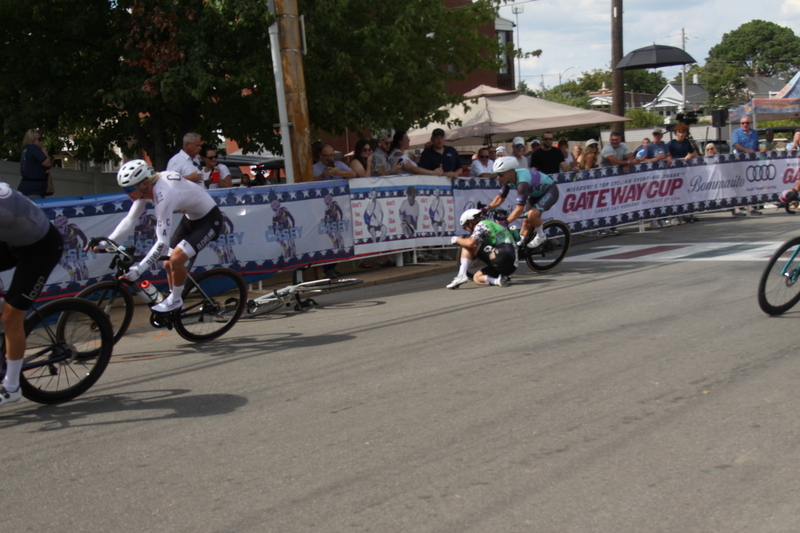 Giro della Montagna 2025 C -LXXII.jpg :: Giro della Montagna 2025/Gateway Cup 2025 - August 31st 2025 - CAT 2-3, 55 Minutes of racing, a field of 150, The Giro della Montagna presented by VOLPI FOODS - the third stop of the Bommarito Audi West County Gateway Cup and the final event on the America Criterium Cup circuit. The course is called -The Hill- for a reason long and rectangular, the uphill race from turn 2 to turn 3 decides the race. Turn 4 leads to a Mach 5 uphill sprint, making lap positioning critical. - presented by VOLPI FOODS - USA Cycling offers various license for cyclists including annual and one-day options, to participate in sanctioned events across the country. -USA Cycling- This license allows unlimited access to over 3,000 USA Cycling -Sanctionedevents throughout the year, provides insurance coverage during events, and supports athlete development programs. It is valid until December 31st of the year purchased. International Race License - This license is required for cyclists wishing to compete in international events and must be obtained prior to registration for competitions like the World Championships. -USA Cycling website-