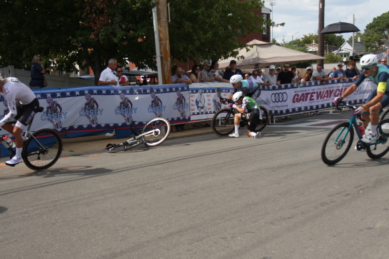 Giro della Montagna 2025 C -LXXIII.jpg :: Giro della Montagna 2025/Gateway Cup 2025 - August 31st 2025 - CAT 2-3, 55 Minutes of racing, a field of 150, The Giro della Montagna presented by VOLPI FOODS - the third stop of the Bommarito Audi West County Gateway Cup and the final event on the America Criterium Cup circuit. The course is called -The Hill- for a reason long and rectangular, the uphill race from turn 2 to turn 3 decides the race. Turn 4 leads to a Mach 5 uphill sprint, making lap positioning critical. - presented by VOLPI FOODS - USA Cycling offers various license for cyclists including annual and one-day options, to participate in sanctioned events across the country. -USA Cycling- This license allows unlimited access to over 3,000 USA Cycling -Sanctionedevents throughout the year, provides insurance coverage during events, and supports athlete development programs. It is valid until December 31st of the year purchased. International Race License - This license is required for cyclists wishing to compete in international events and must be obtained prior to registration for competitions like the World Championships. -USA Cycling website-