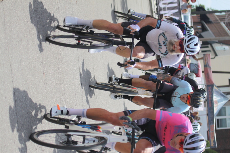 Giro della Montagna 2025 C -X.jpg :: Giro della Montagna 2025/Gateway Cup 2025 - August 31st 2025 - Masters 40+ CAT 1-4 50 Minute race, Field of 150 - The Giro della Montagna presented by Volpi Foods - the third stop of the Bommarito Audi West County Gateway Cup and the final event on the American Criterium Cup. The course is called - The Hill - for a reason long and rectangular the uphill race from turn 2 to turn 3 decides the race. Turn 4 leads to a Mach 5 downhill sprint, making lap positioning critical. - Presented by Volpi Foods - USA Cycling 